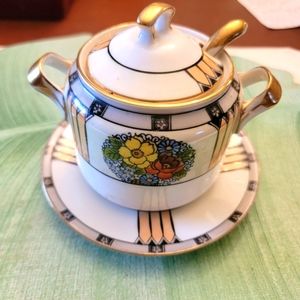 Vintage Noritake Condiment Set